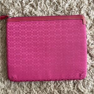 Coach Pink Ipad Case